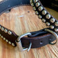 Studded Leather Dog Collar