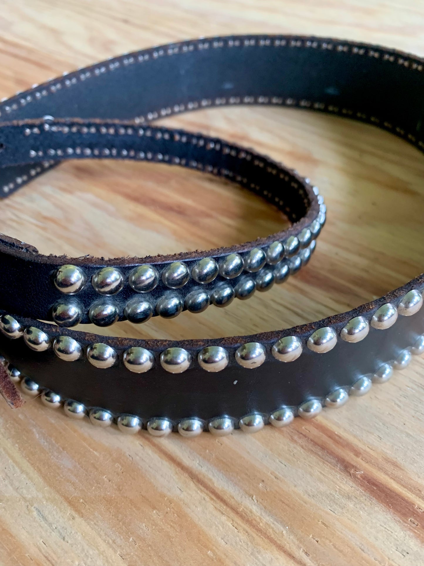 Studded Leather Dog Collar