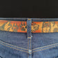 Wolf Pack Patterned Leather Belt