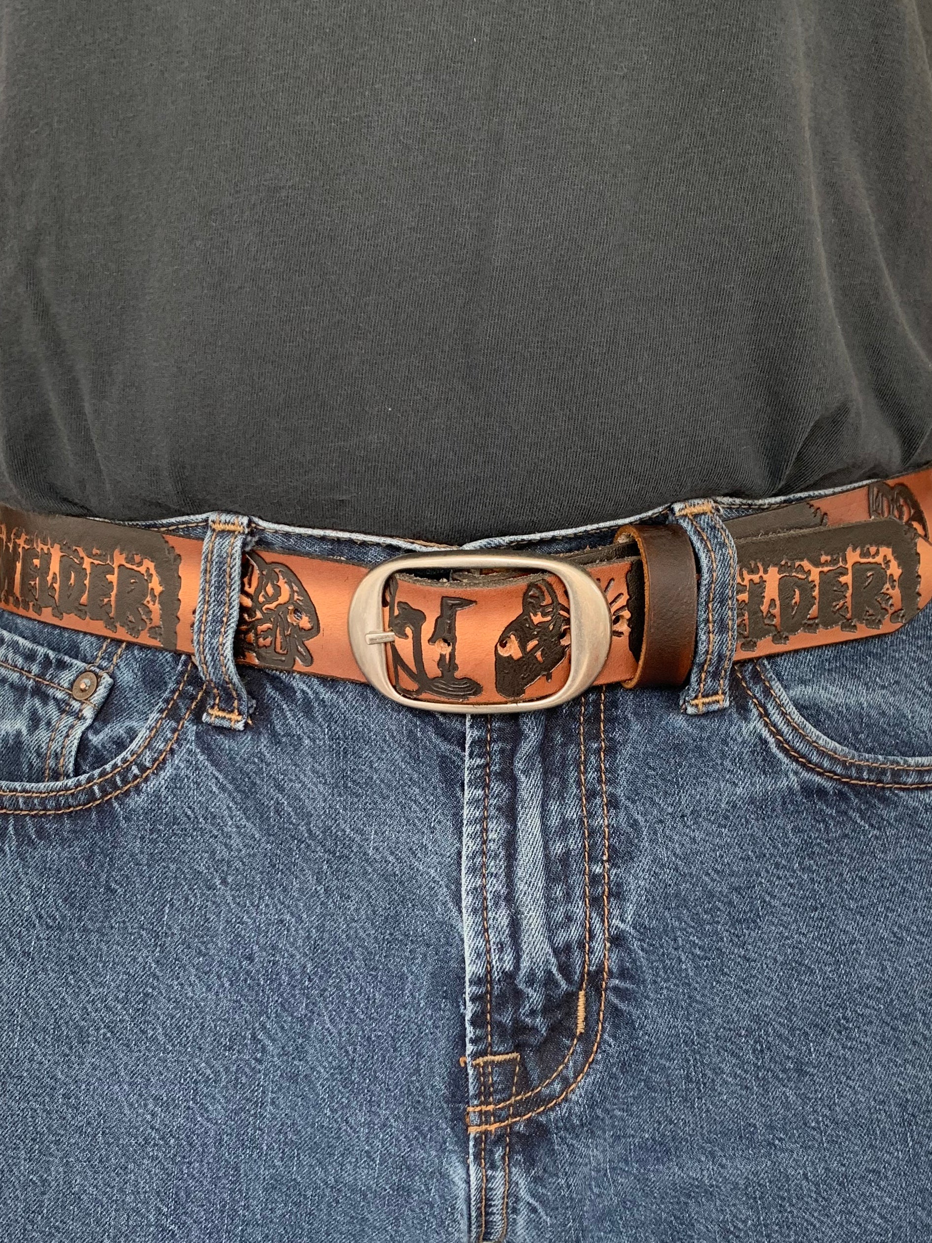 Handmade Custom Belts High Quality Leather Belts Genuine 