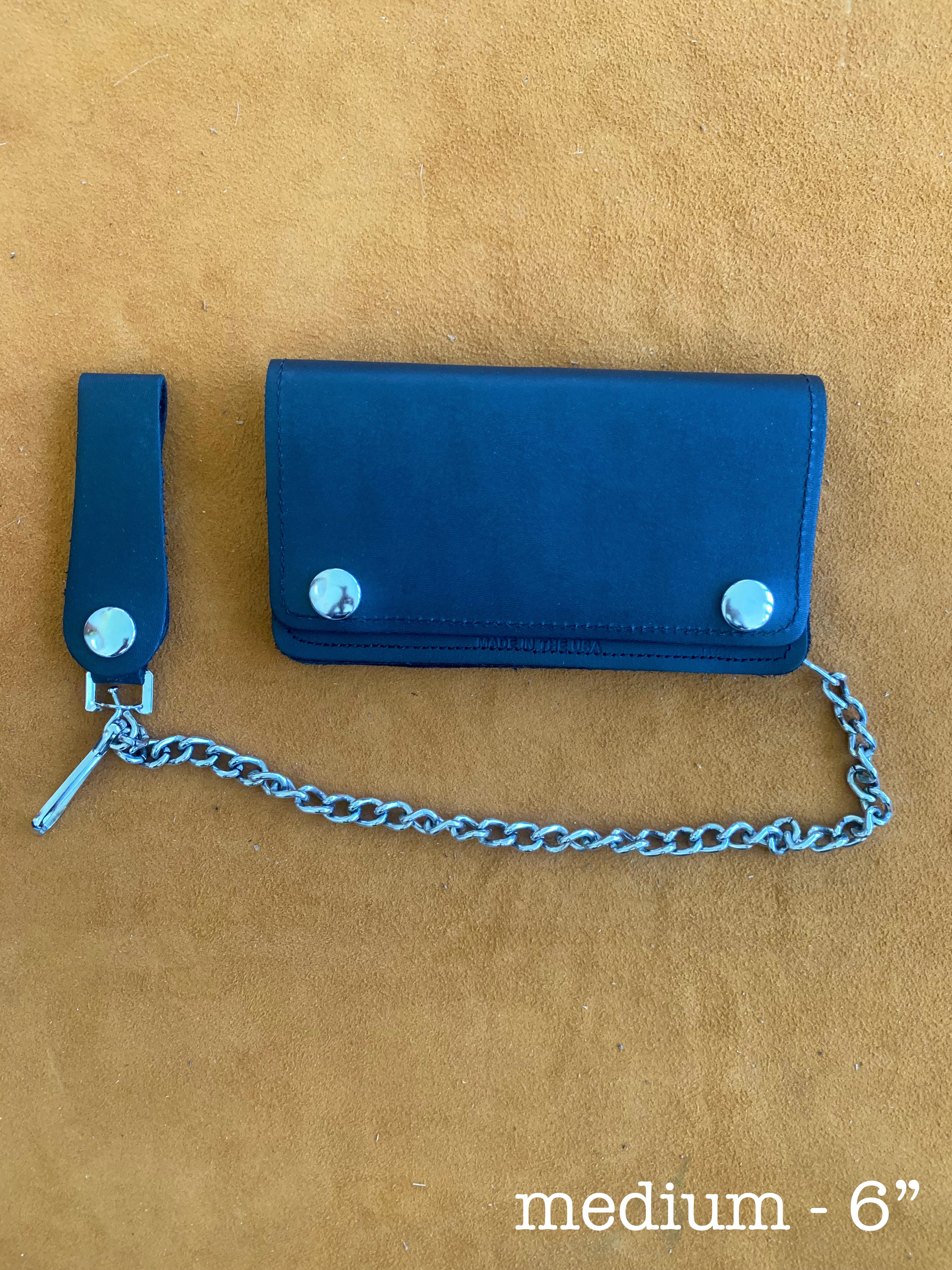 Leather Chain Wallet